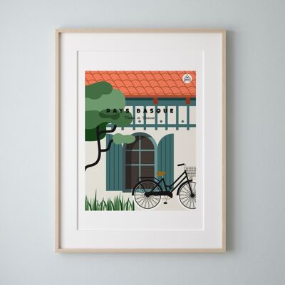 Holiday Home - BASQUE COUNTRY - Poster