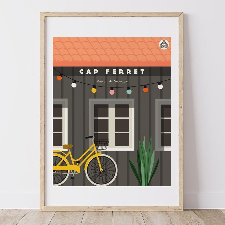 Cap Ferret Poster – Ferienhaus