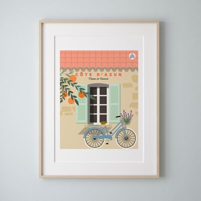 Holiday Home - CÔTE D'AZUR - Poster