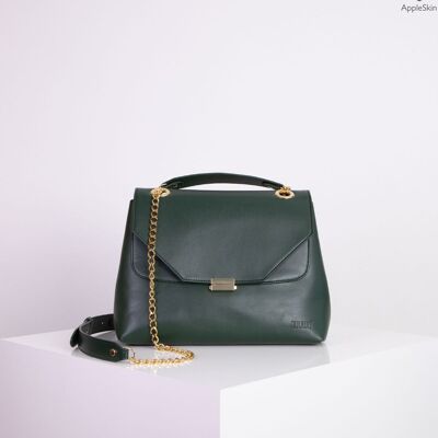 nuuwaï - vegan handbag - VIVI emerald green