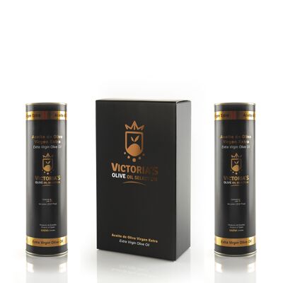 Aceite De Oliva Virgen Extra Gourmet, Estuche 2 Latas 1L.