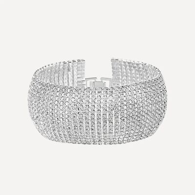 Amber Bracelet - Silver
