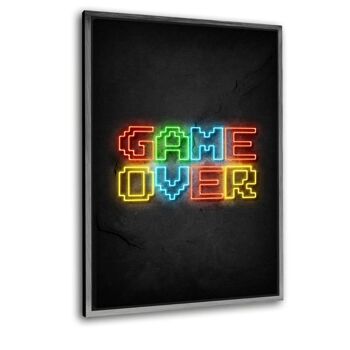 Game over - néon - écran avec shadow gap 21