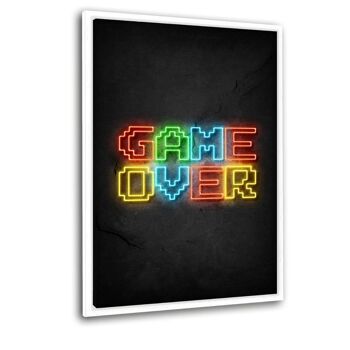 Game over - néon - écran avec shadow gap 1