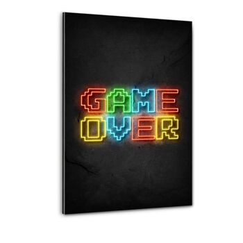 Game over - néon - écran avec shadow gap 15