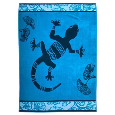 Telo mare in spugna velour Jacquard Kaly 140x180 400 g/m²