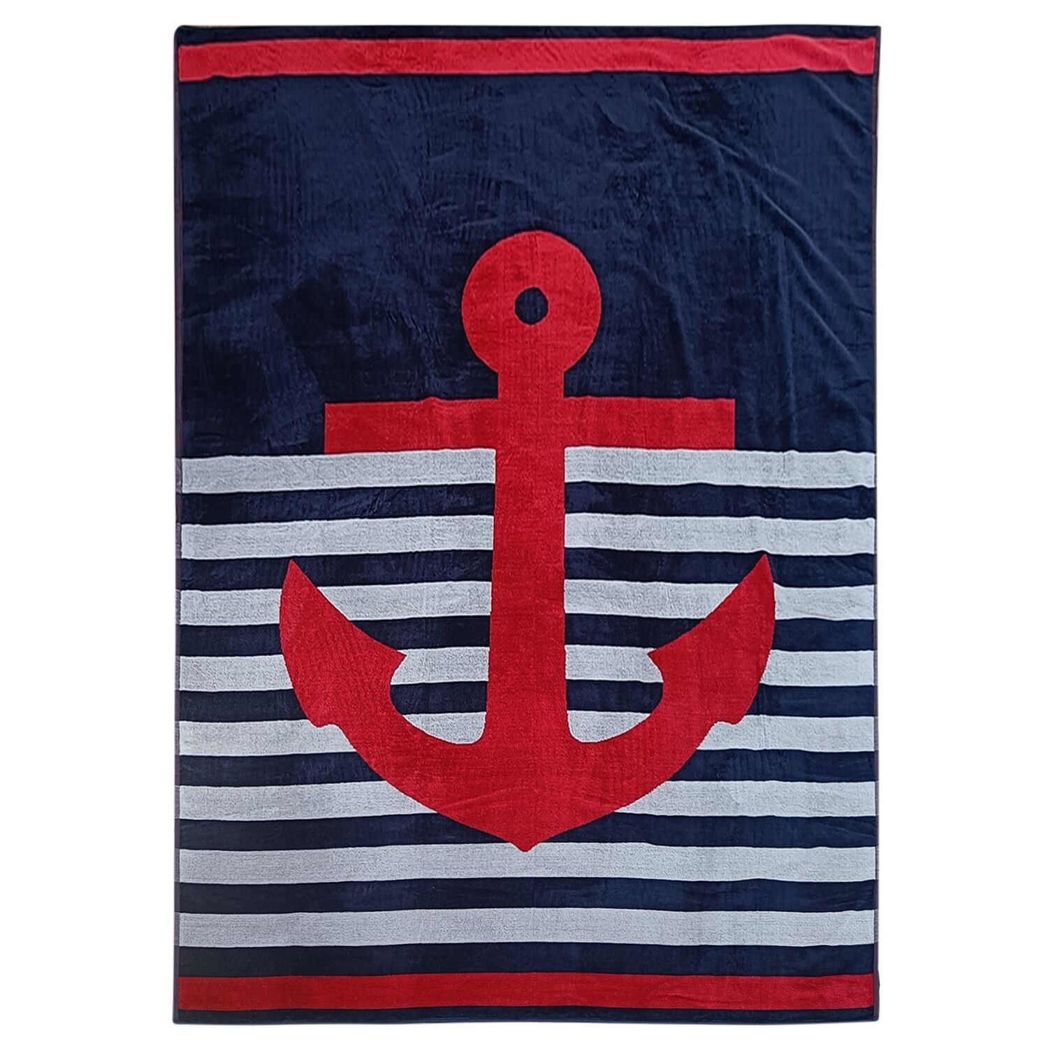 Conigli Strandtuch aus Jacquard-Velours-Frottee, 140 x 180 cm, 400 g/m²