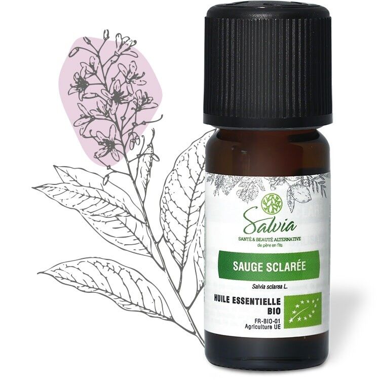 Salvia sclarea - Olio essenziale biologico