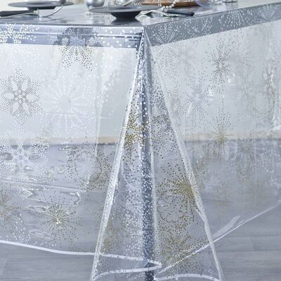 PERICLASE TRANSPARENT RECT TABLECLOTH 140X300