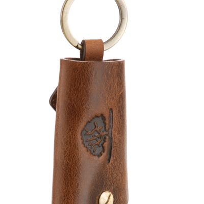 Porte-clés vintage petit cuir 1560-25