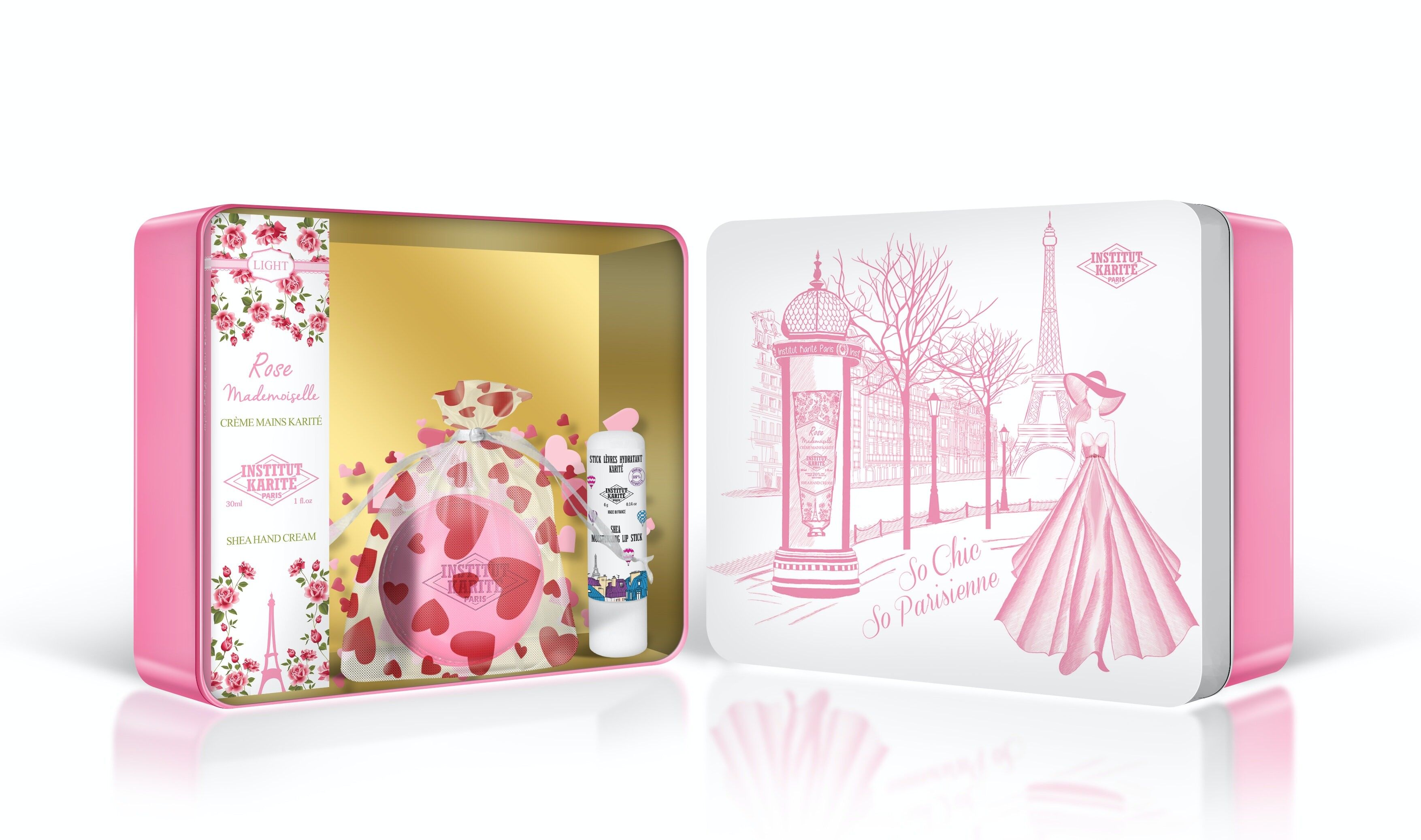 SCATOLA METALLICA ROSA MISS SAN VALENTINO