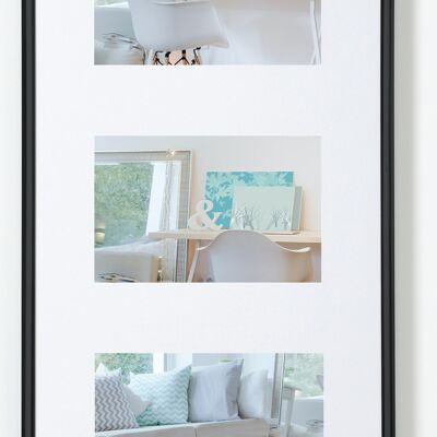 New Lifestyle plastic picture frame size 3x 10x15 cm