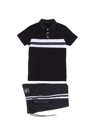 Ensemble polo + short homme E401 2