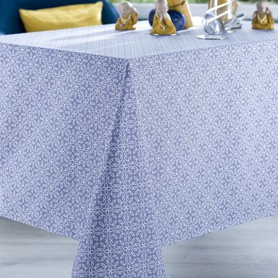ORIENTAL GRAY RECT TABLECLOTH 150X300
