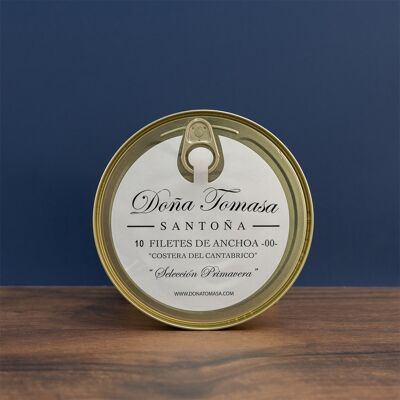 Anchoas "00" Selección Primavera (10 uds muy grandes) 85g