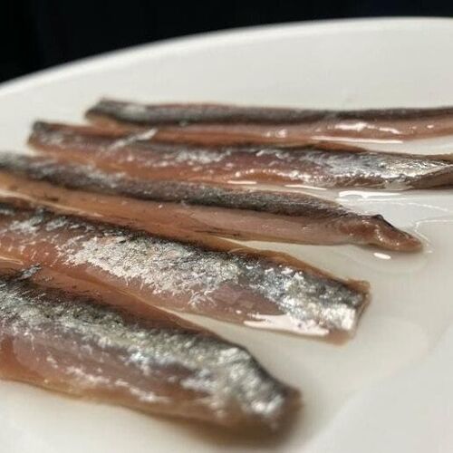 Anchoas “00” au Naturel (10 uds) -muy grande- (ANCHOVIES) 100g