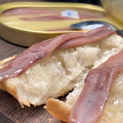 Anchovies with artisan butter from the Pasiega de Peña Pelada (10 fillets) -very large- (ANCHOVIES)