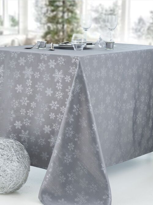 DANJOU GRIS/ARGENT NAPPE RECT 150X300