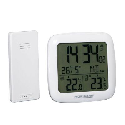 Fackelmann Tecno clock radio digital thermometer