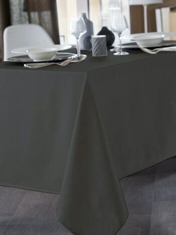BEAUFIN GRIS ANTHRACITE NAPPE RONDE 180
