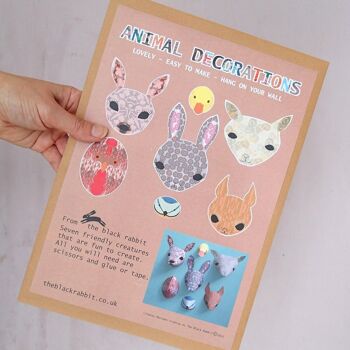 Kit décorations animaux - Printemps 4