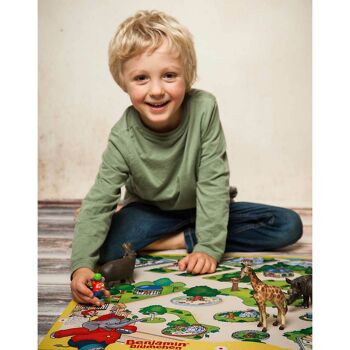 Tapis de jeu Benjamin Blümchen avec figurine 3