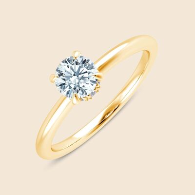 Daffodil Round Ring