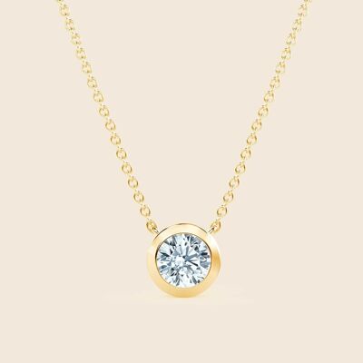 Iris Bezel Kette - 14k Gold