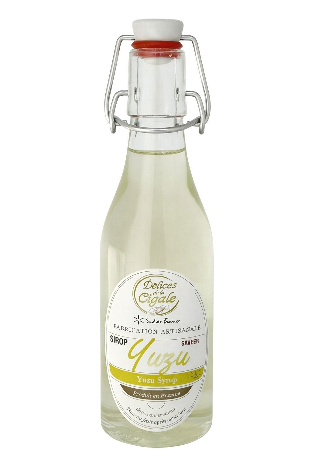 Artisanal Yuzu Syrup 25 cl - Made in the South of France