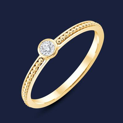 Marika Bezel Ring