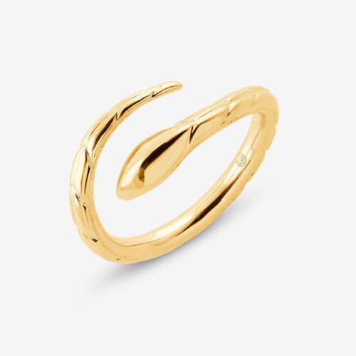 Serpentine Straight Ring