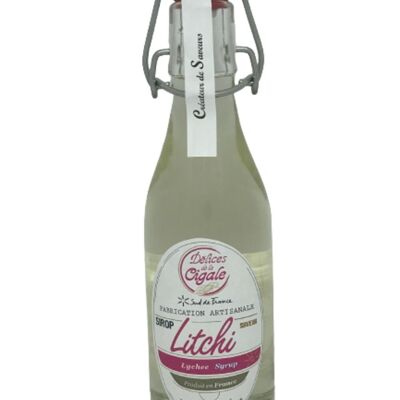 Sirope de Lichi Artesanal 25 cl