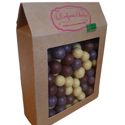 Kraft box of cereal balls - 170 gr - organic