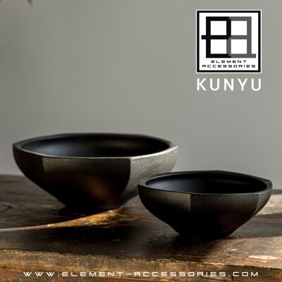 Modern Asian style bowl, high end design and finish, KUNYU22ZW