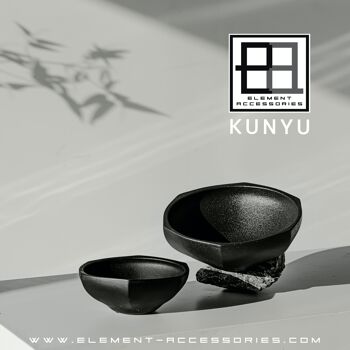 Bol de style asiatique moderne, design et finition haut de gamme, KUNYU22ZW 2