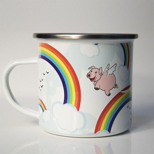 Mug Rainbow - Métal émaillé