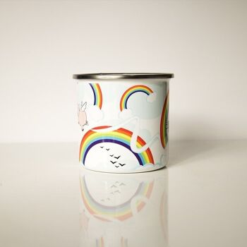 Mug Rainbow - Métal émaillé 3