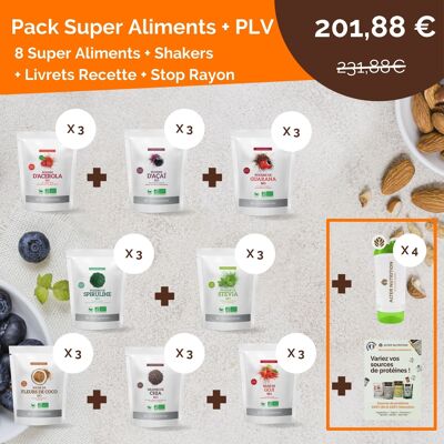 Pack Super Alimentos + PLV