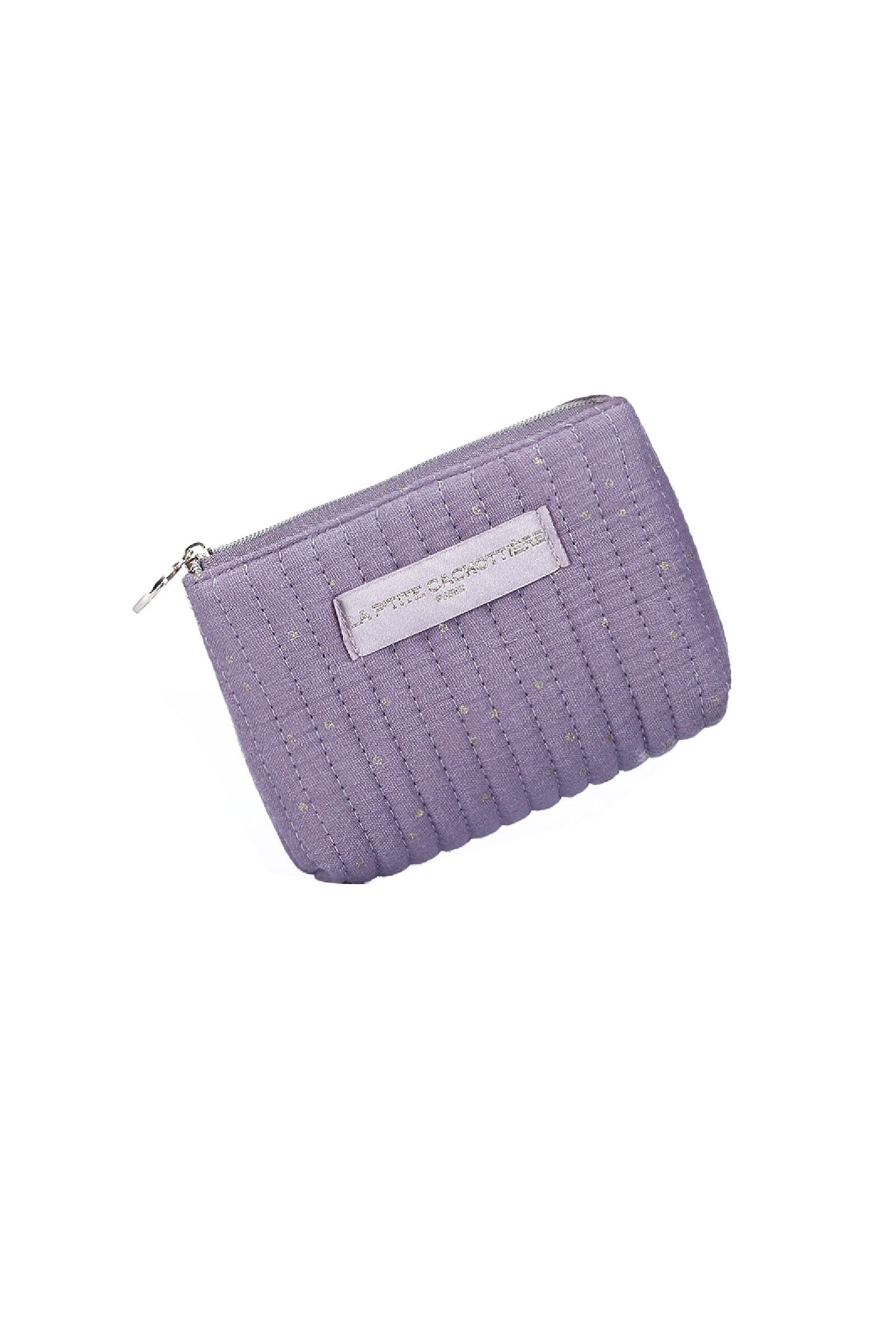 Borsa Parma trapuntata con pois dorati