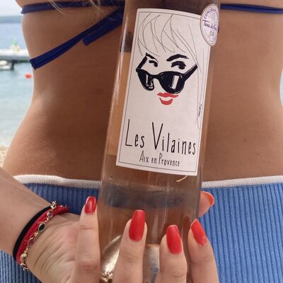 Les Vilaines 2022 Vin rosé Coteaux d'Aix en Provence - 75cl