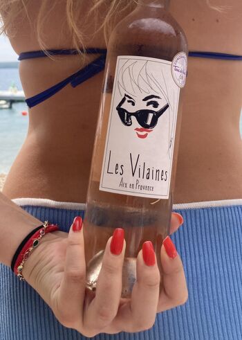Les Vilaines 2022 Vin rosé Coteaux d'Aix en Provence - 75cl 1