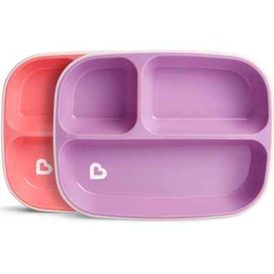 Pack plates with Splash non-slip compartments (2 pcs.) 