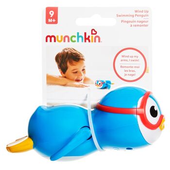 Jouet de bain pingouin nageur 2