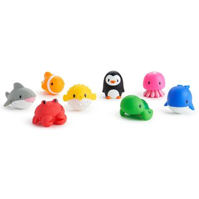 Squirting Marine Animals bath toy (8 units)