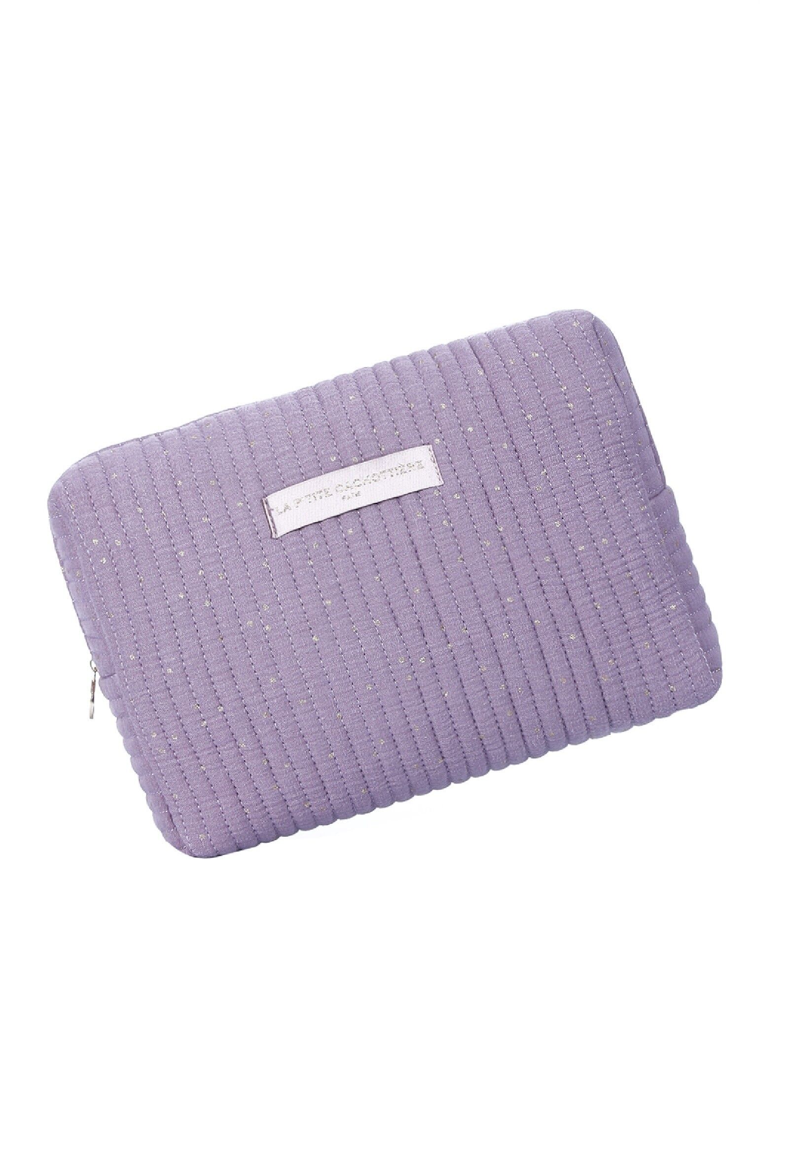 Astuccio parma trapuntato Grand Jaipur a pois dorati