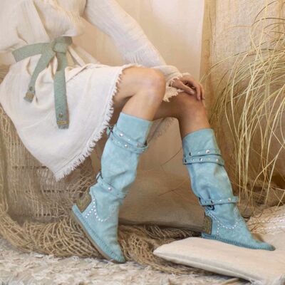 I30 IBIZA DAIM - BOTTES FEMME