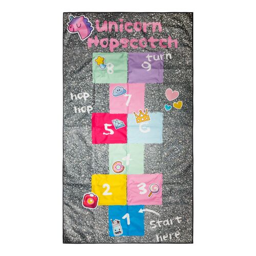 GIGANTIC FLOOR HOPSCOTCH GAME-  UNICORNS