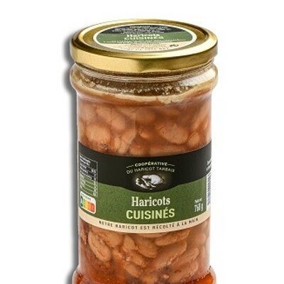 Cooked Tarbes Beans 760 GR