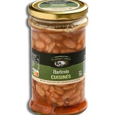 Cooked Tarbes Beans 760 GR