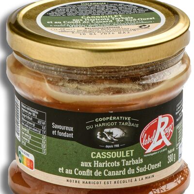 Cassoulet with Tarbais Beans 380 GR LABEL ROUGE